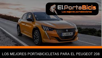 Los mejores portabicicletas para el Peugeot 208