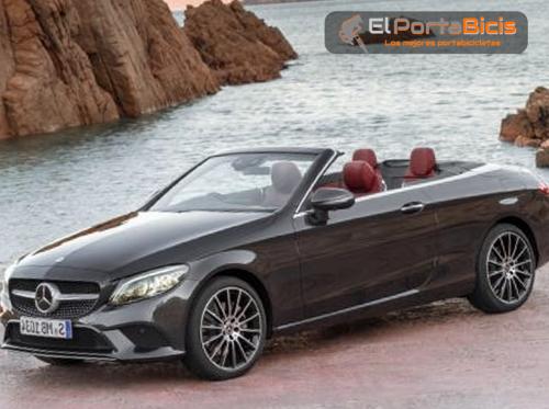 portabicicletas el mercedes clase c convertible