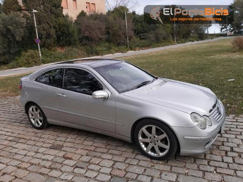 portabicicletas el mercedes clase c sport coupé