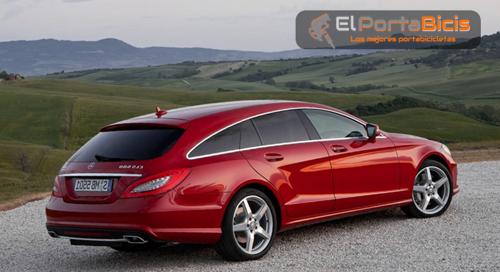 portabicicletas el mercedes cls shooting brake