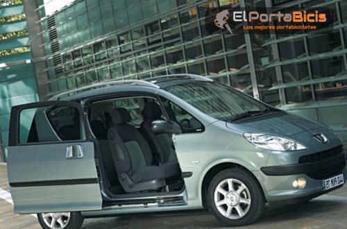 portabicicletas el peugeot 1007