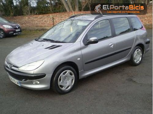 portabicicletas el peugeot 206 sw break