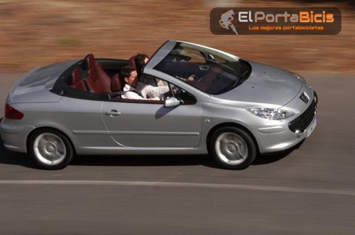 portabicicletas el peugeot 307 cc