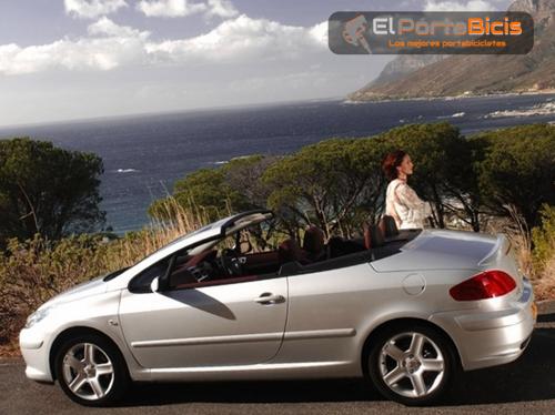 portabicicletas el peugeot 307 cc